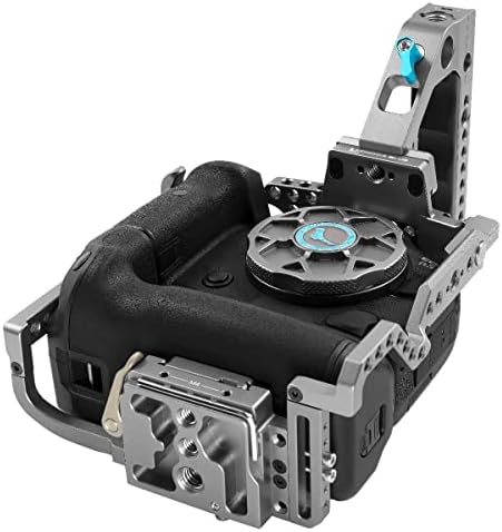 Kondor Blue R5/R6/R Grip Grip Cage התואם ל- Canon | אלומיניום בדרגה אווירה